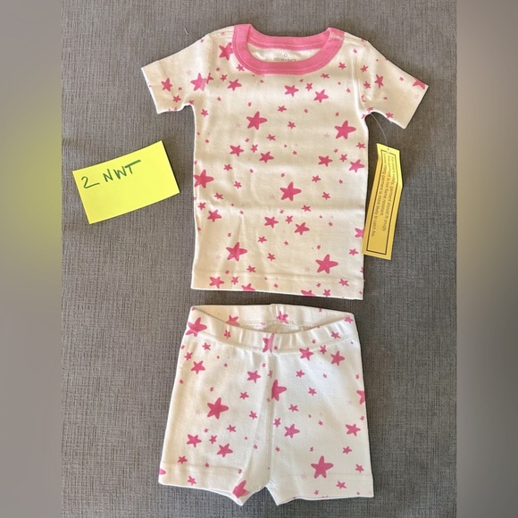 NWT Hanna Andersson Moon & Back Short John Pajamas size 2T - Picture 1 of 1